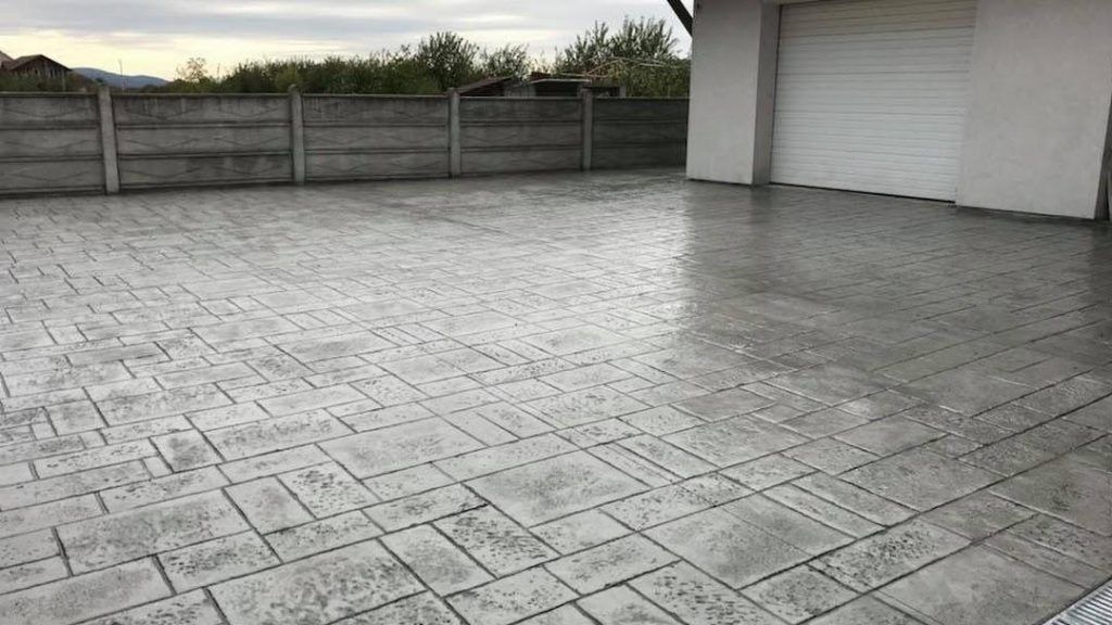 suelo para exterior gris